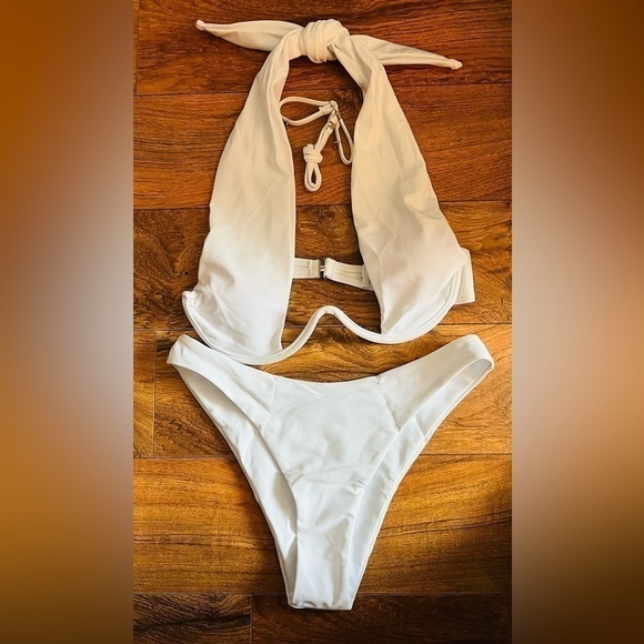𝅺nwot Bikini High Cut Bathing Suit Set Medium - Picture 2 of 4